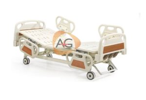 hospital bed with side guard