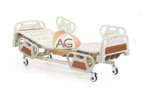 hospital bed with side rail